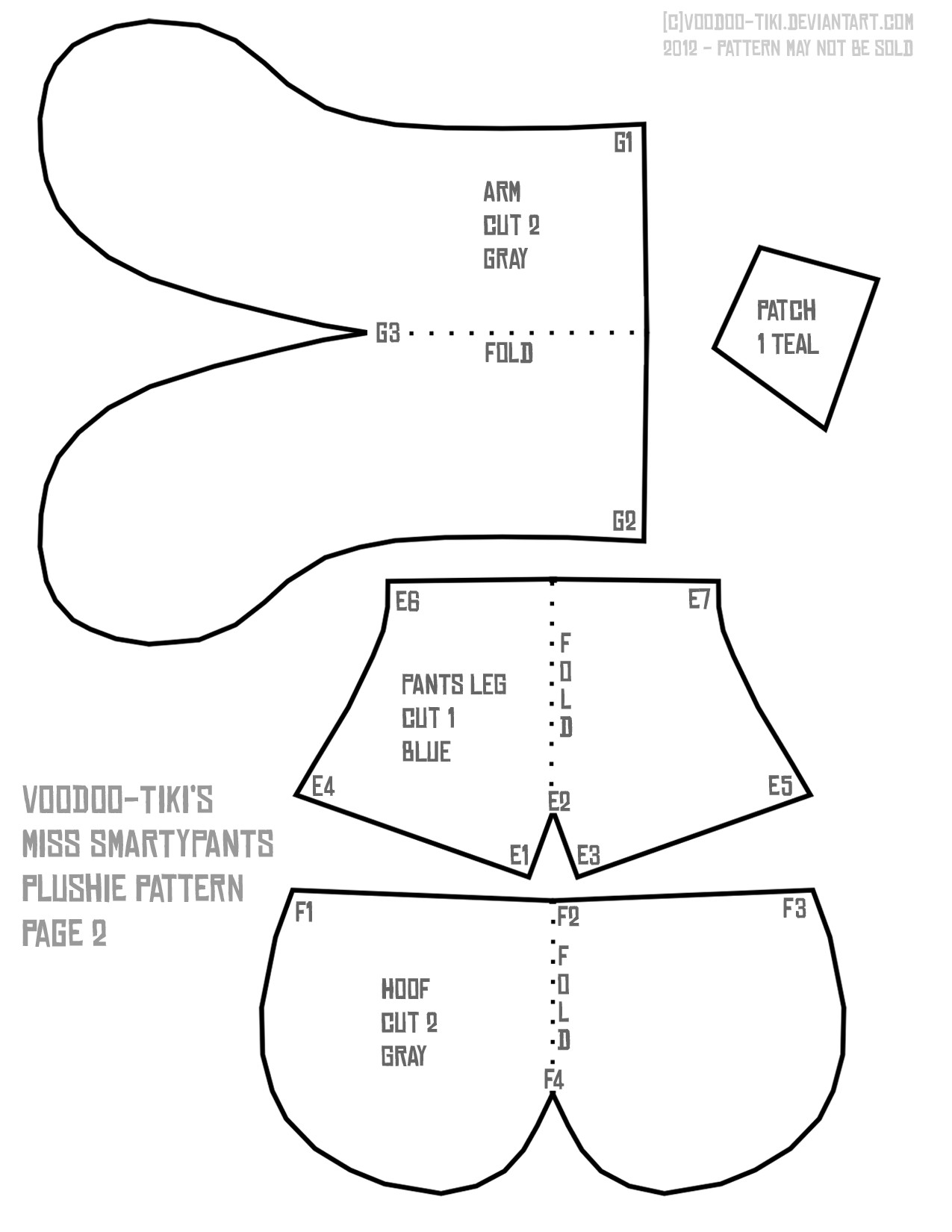 Smartie Pants Template Miss Smartypants Pattern 2 by Voodoo Tiki On Deviantart