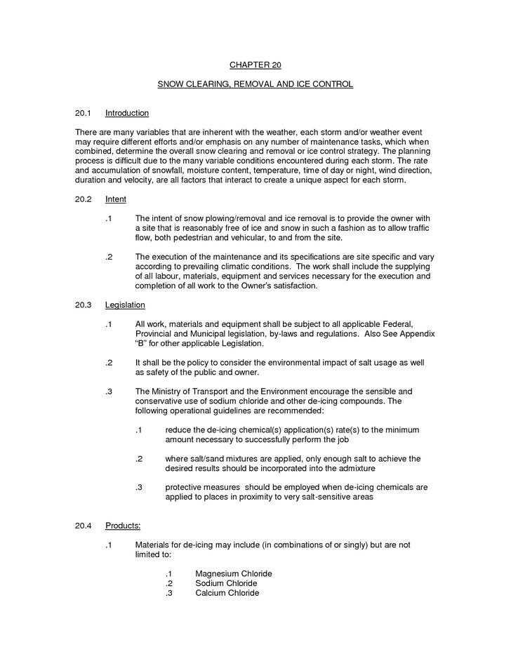 Snow Plow Contract Template 20 Snow Plowing Contract Templates Free Download