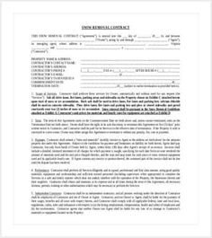 Snow Removal Contract Sample Simple Snow Plowing Contract Template Shut Up