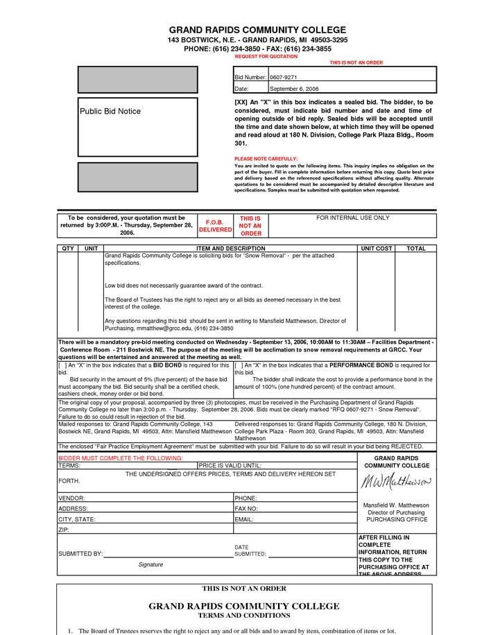 Snow Removal Contract Templates Download Basic Snow Removal Contract Template for Free