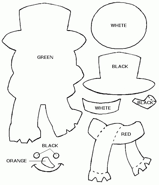 Snowman Scarf Template Google Image Result for
