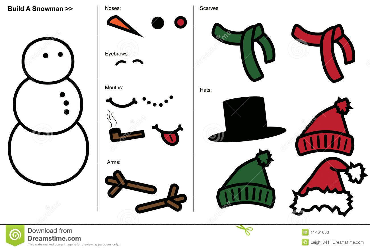 Snowman Scarf Template Template Printable Gallery Category Page 46