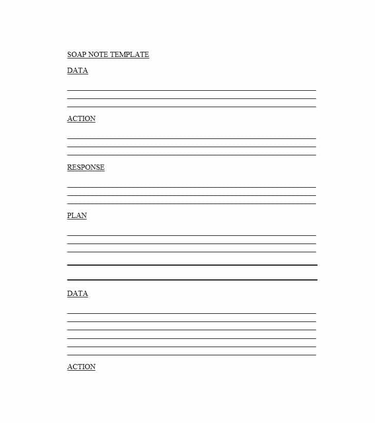 Soap Note Template Pdf 40 Fantastic soap Note Examples &amp; Templates Template Lab