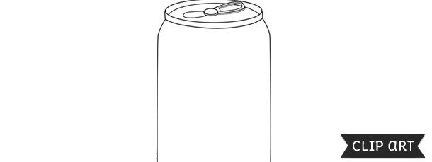 Soda Can Template Printable soda Can Template – Clipart