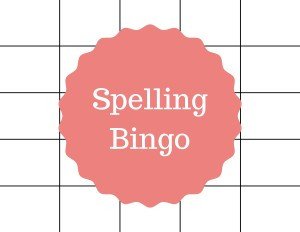 Spelling Bingo Board Creative Ways to Review Spelling Words