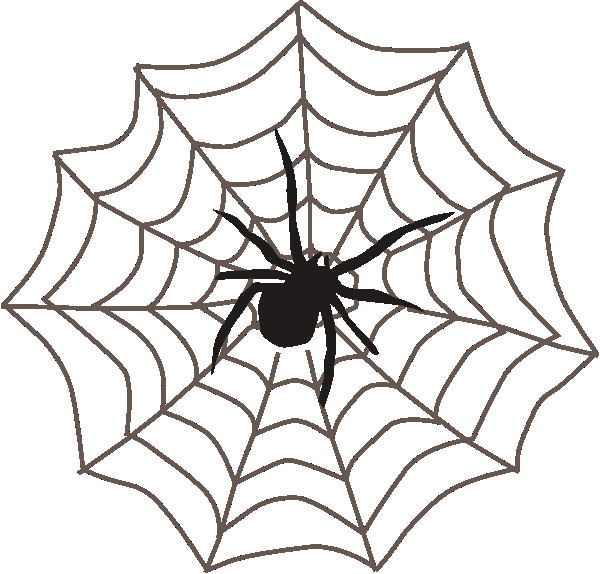 Spider Web Outline Spider Web Outline Cliparts