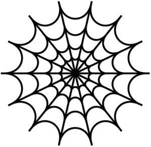 Spider Web Outline Spiderweb Stencil Google Search … Tattoos