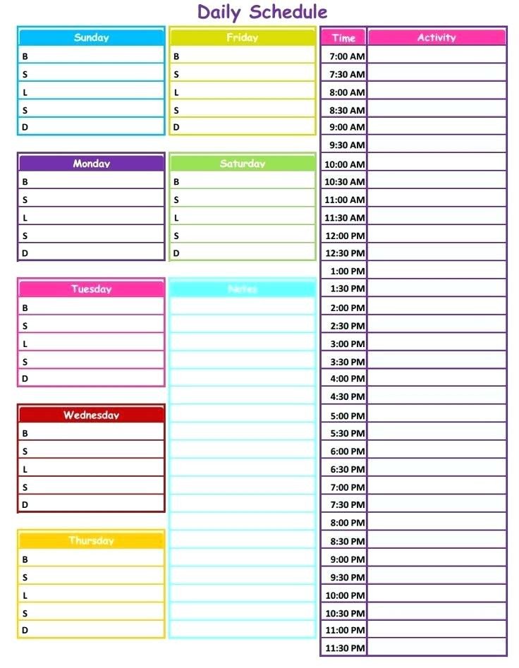 Sports Schedule Maker Excel Template Schedule Maker Template Daily Schedule Maker Work Routine