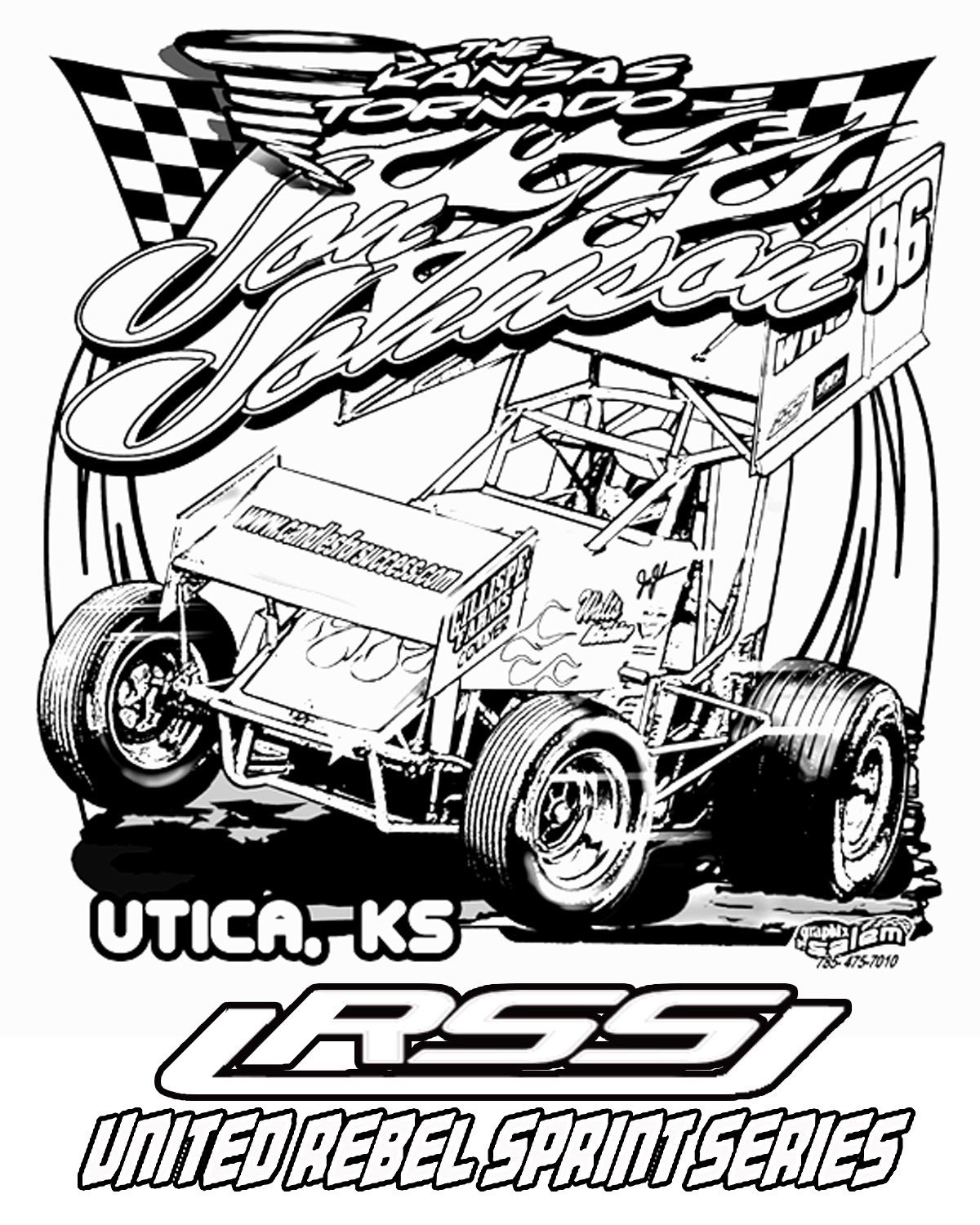 Sprint Car Drawing Dirt Late Model Drawing at Getdrawings