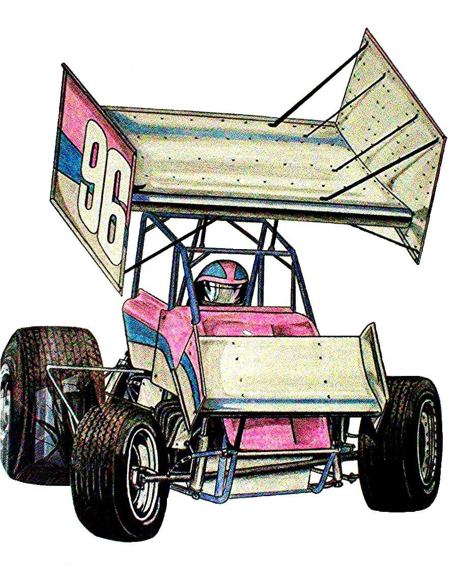 Sprint Car Drawing the Sprint Car Drawing by Colts4us On Deviantart