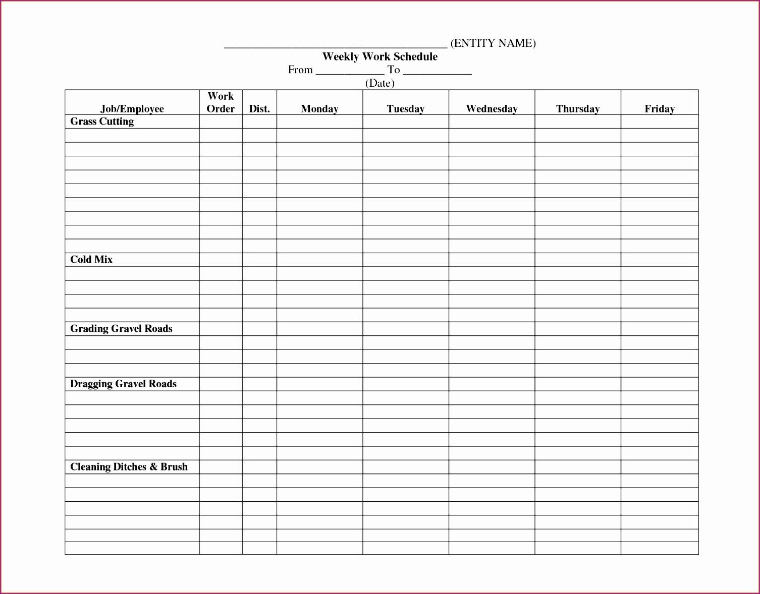Staffing Plan Template Excel 12 Staffing Schedule Template Excel Free Exceltemplates