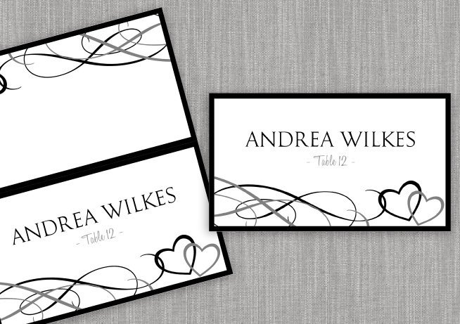 Staples Tent Card Template Place Card Tent Download Instantly Editable by Karmakweddings