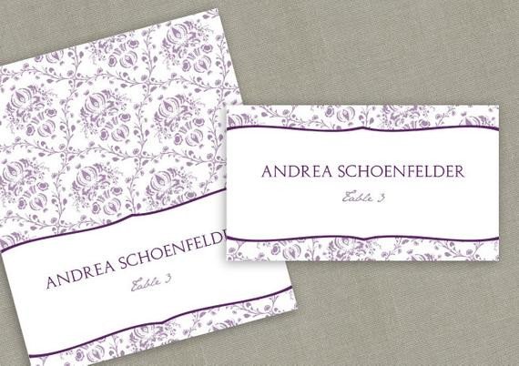 Staples Tent Cards Template Place Card Template Download Instantly by Karmakweddings