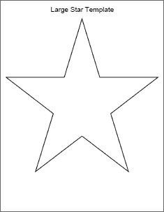 Star Cut Out Templates Free Printable Star Templates for Your Art Projects Use