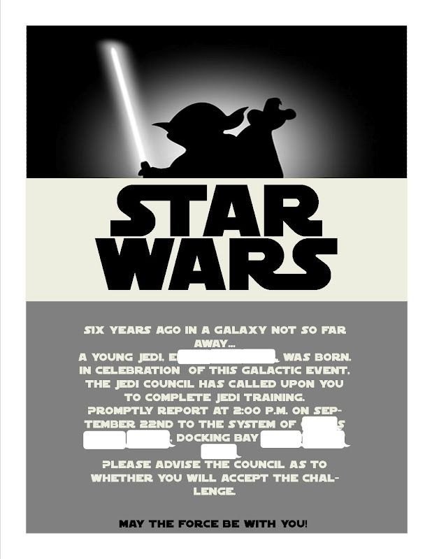 Star Wars Invitation Templates Best 25 Star Wars Invitations Ideas On Pinterest