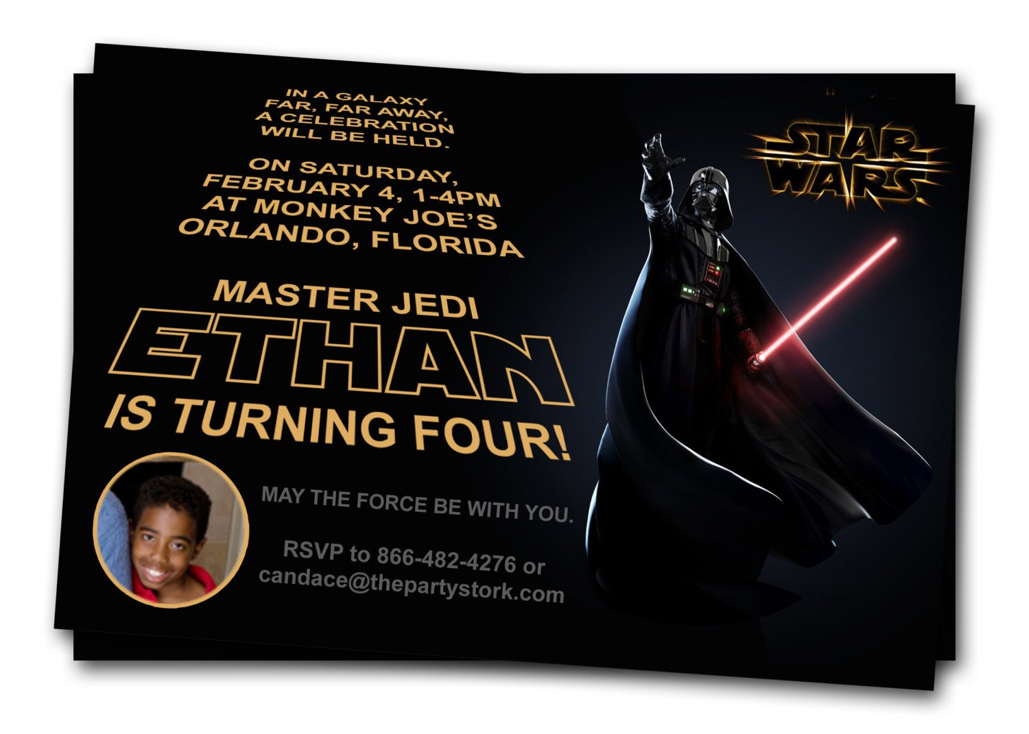 Star Wars Invitation Templates Free Printable Star Wars Birthday Invitations – Template
