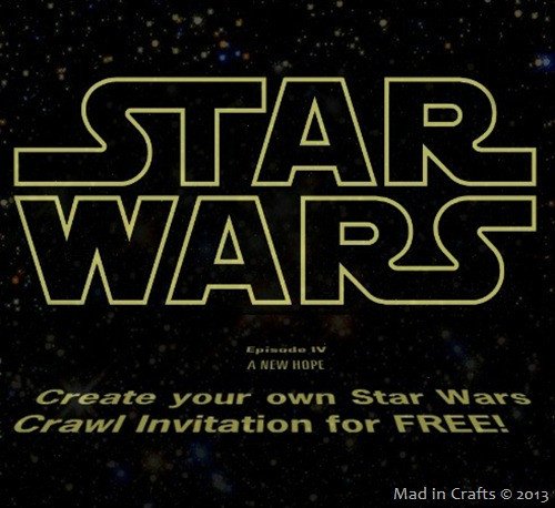 Star Wars Invitations Template Free Printable Star Wars Birthday Invitations – Template