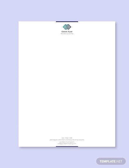 Stationery Template for Word 55 Psd Letterhead Templates