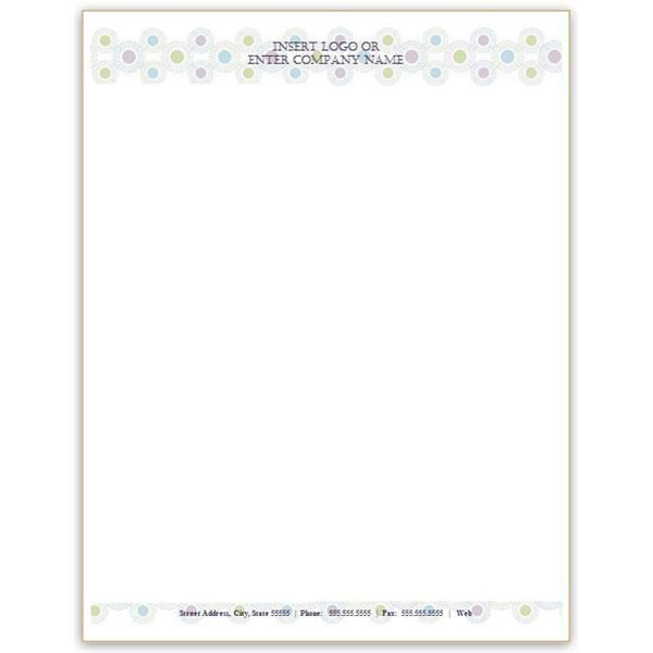 Stationery Template for Word Six Free Letterhead Templates for Microsoft Word Business