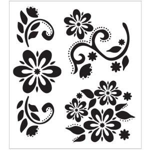 Stencil Templates for Painting Folkart Debbie S Floral Painting Stencils the Home