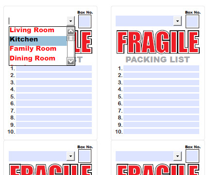 Storage Box Labels Template Moving & Storage Labels Free Plete Template Kit
