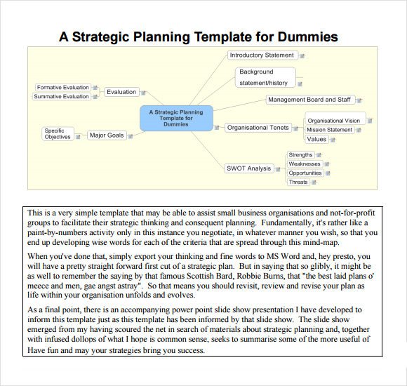 Strategic Plan Templates Free Sample Strategic Plan Template 25 Free Documents In Pdf