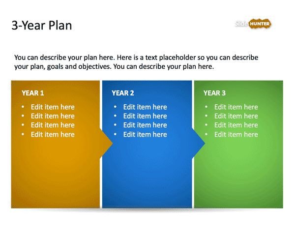 Strategic Planning Template Ppt 3 Year Strategic Plan Powerpoint Template is A Free
