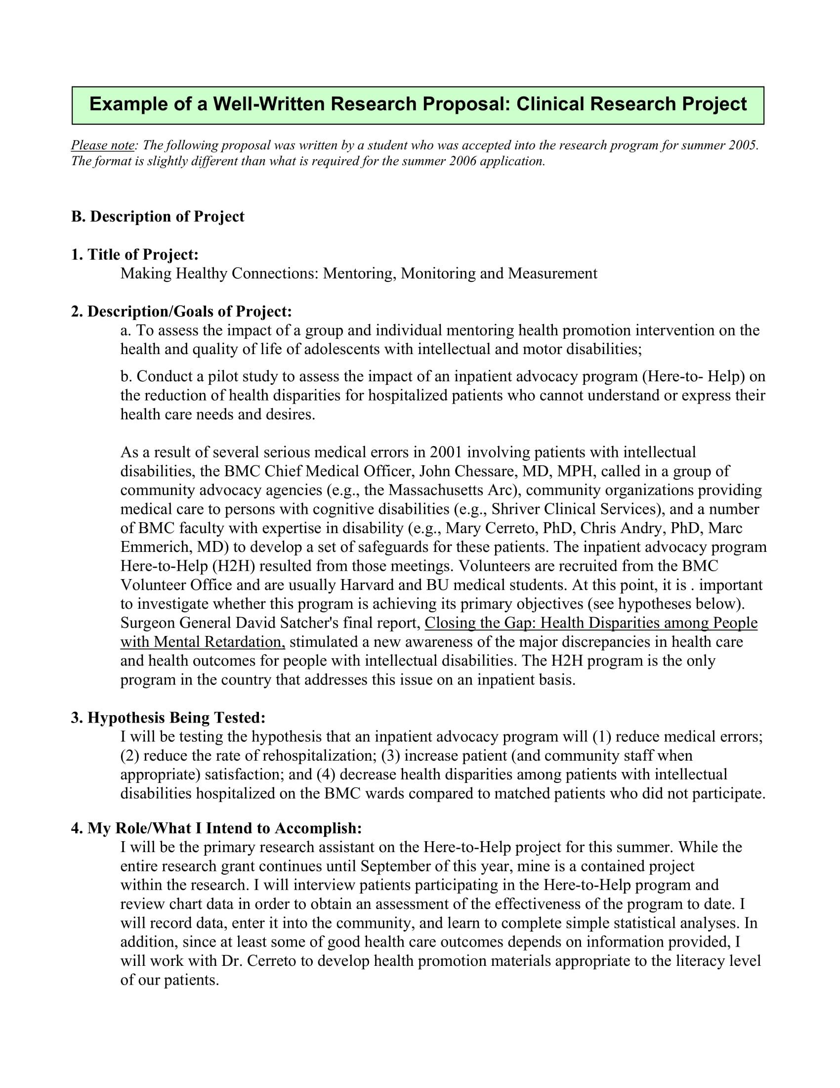 Student Project Proposal Example 11 Student Project Proposal Examples Pdf Word