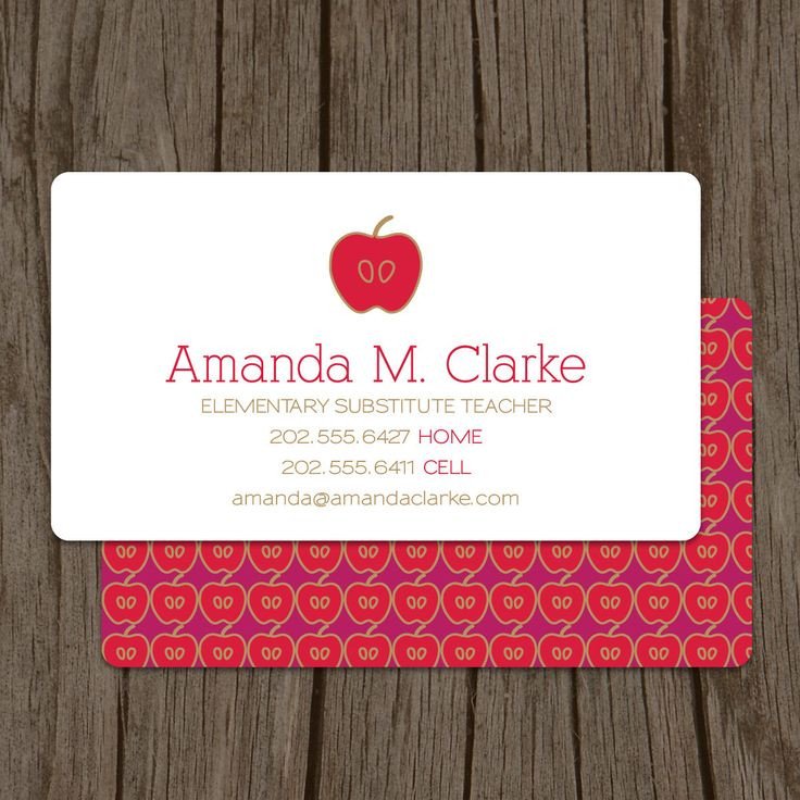 Substitute Teachers Business Cards 25 Best Ideas About Teacher Business Cards On Pinterest
