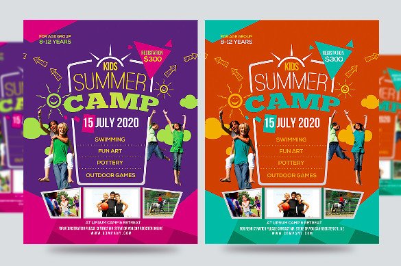 Summer Camp Flyer Template 51 Summer Camp Flyer Templates Psd Eps Indesign Word