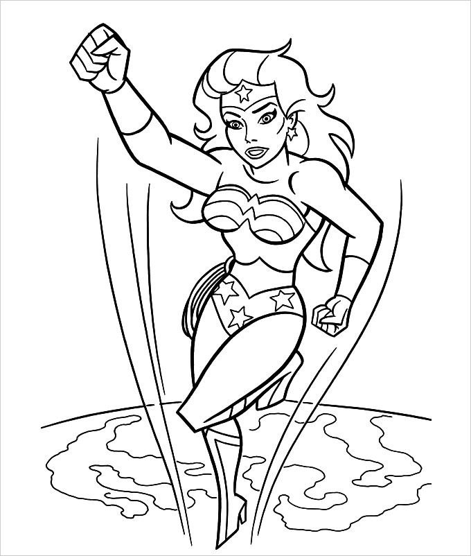 Super Heroes Coloring Page Superhero Coloring Pages Coloring Pages