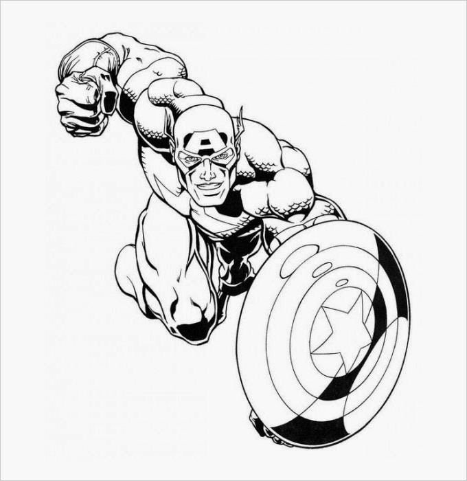 Super Heroes Coloring Page Superhero Coloring Pages Coloring Pages