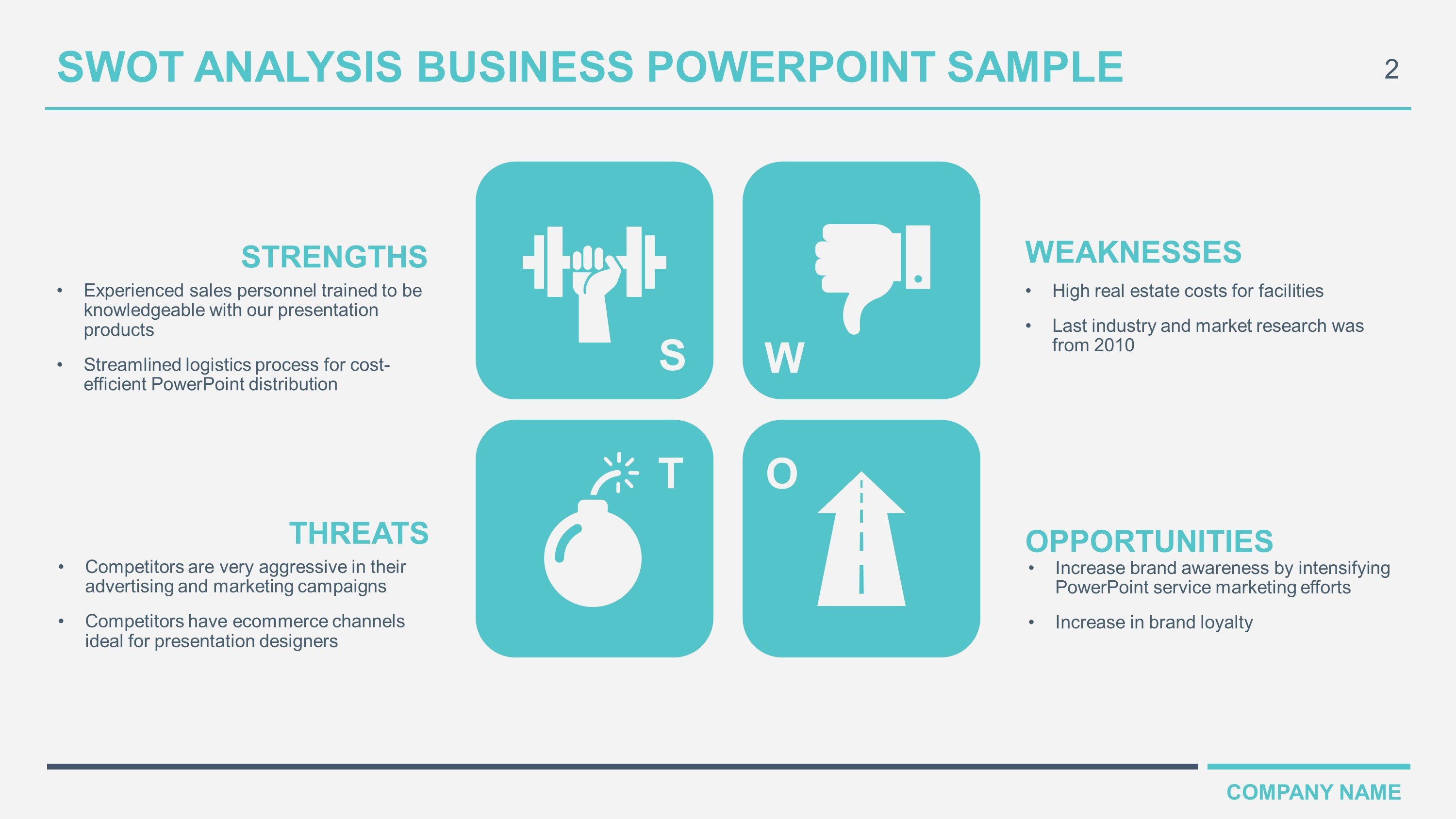 Swot Analysis Template Ppt Free Download Business Swot Analysis Powerpoint Templates