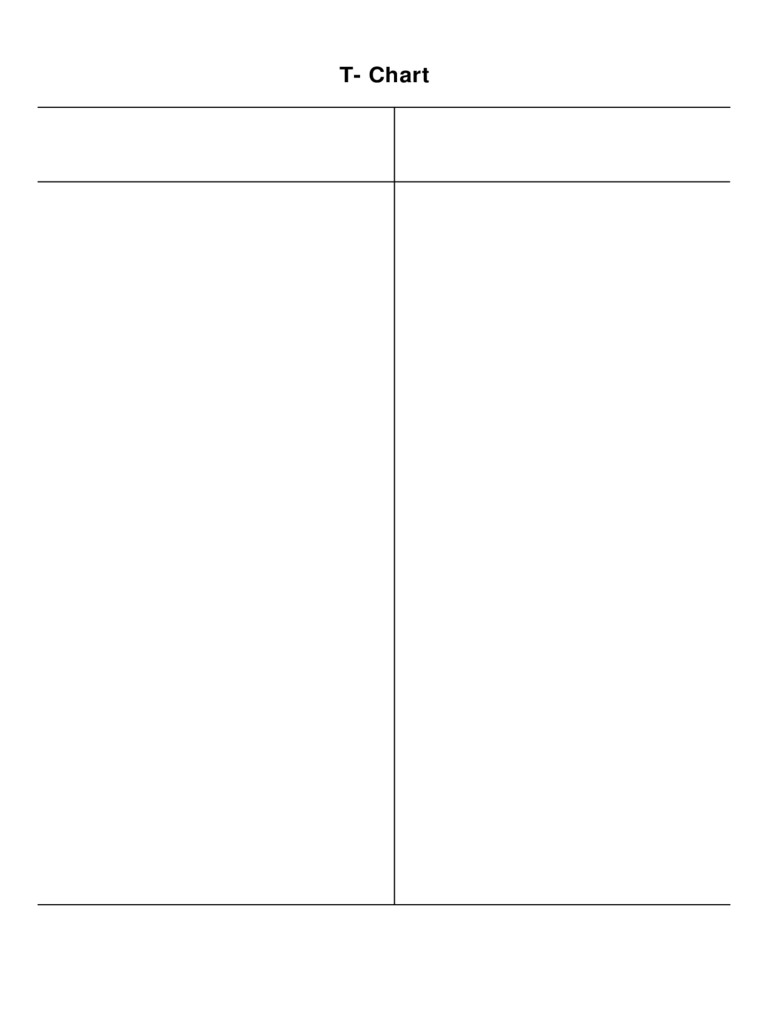 T Chart Template Word T Chart Template 4 Free Templates In Pdf Word Excel