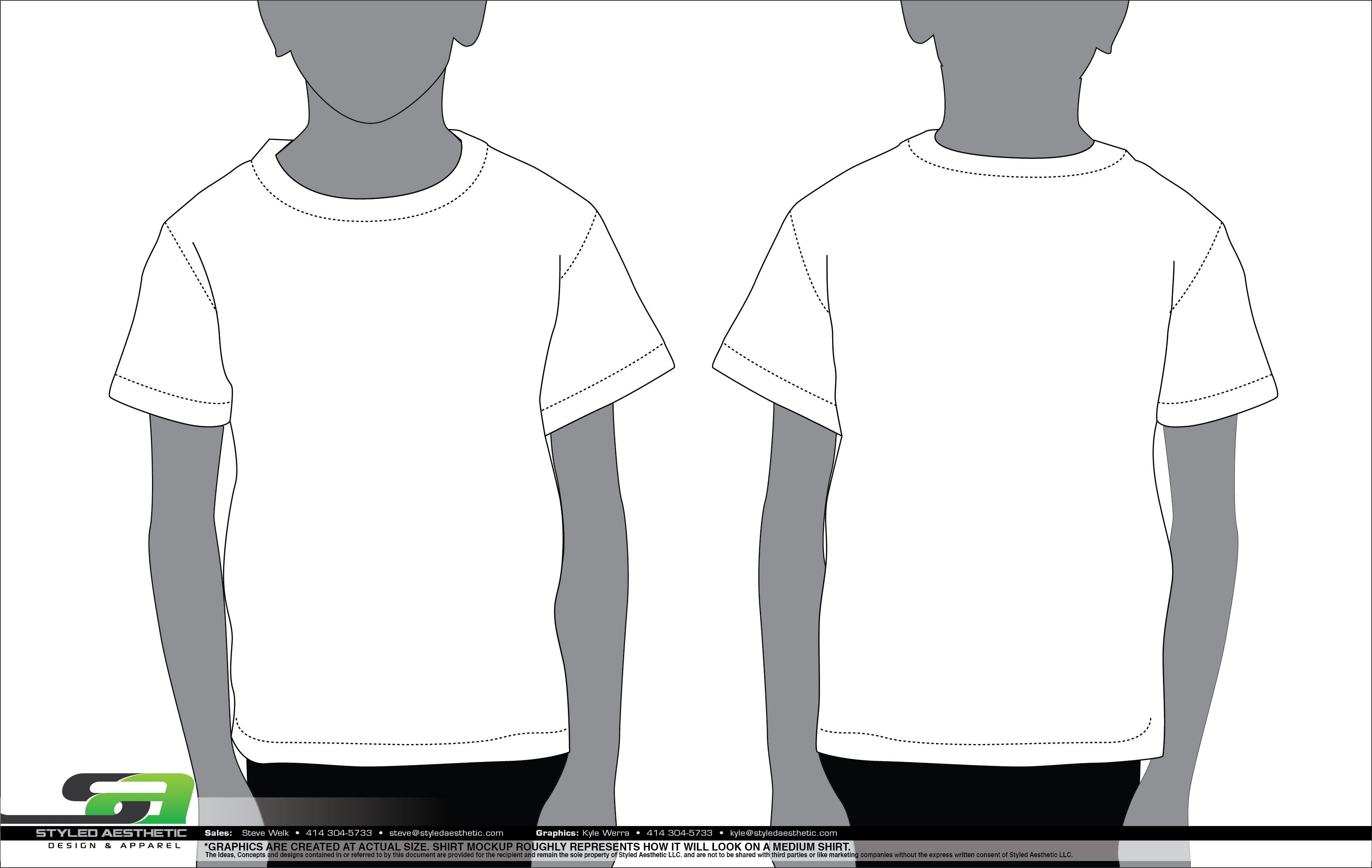 T Shirt Design Template Illustrator Templates Styled Aesthetic