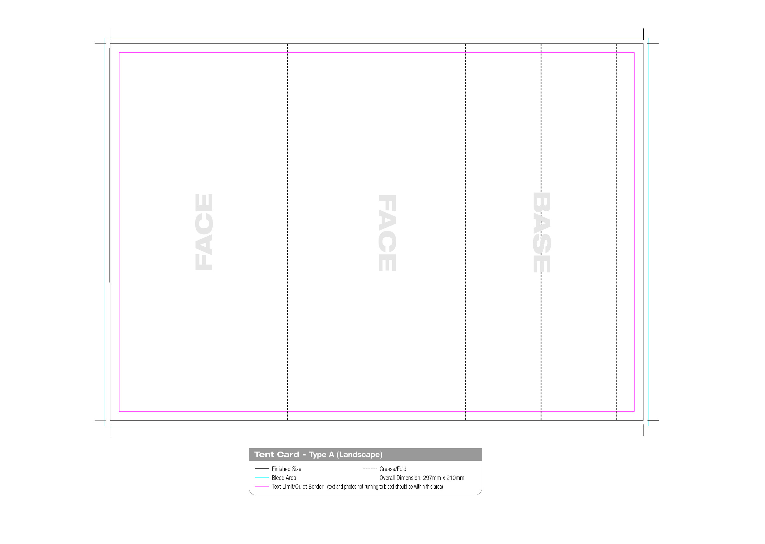 Table Tent Cards Template Free Tent Card Template