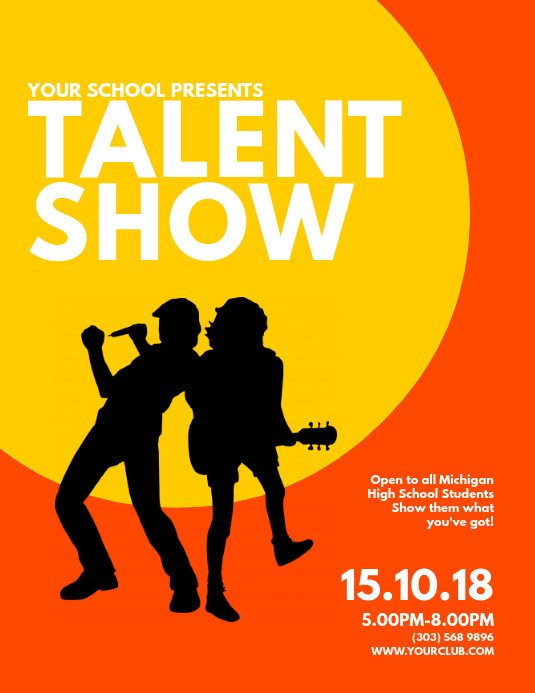 Talent Show Flyer Template Copy Of Talent Show Flyer Template Talent Show Flyer Template Copy Of Talent Show Flyer Template