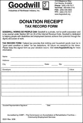 Tax Donation form Template 4 Donation Receipt Templates Excel Xlts