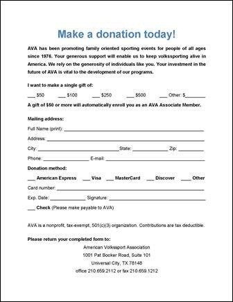 Tax Donation form Template Donation form Jpg