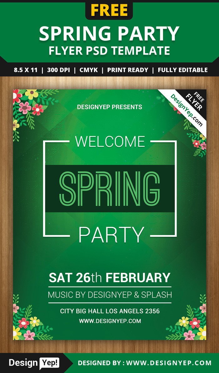 Templates for Flyers Free 55 Free Party &amp; event Flyer Psd Templates Designyep