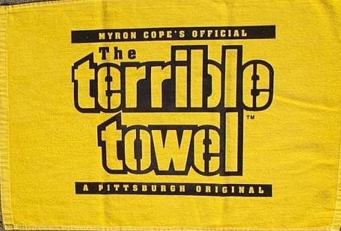 Terrible towel Pictures Spectrum Wavelengths Yellow and the Big Game
