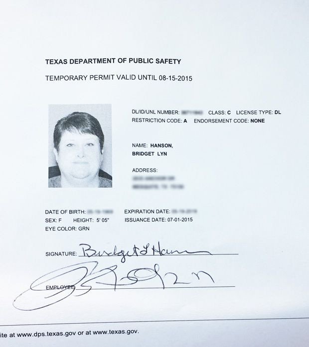 Texas Temporary Paper Id Fake 33 Best Driver License Templates Photoshop File Images On