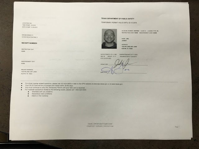 Texas Temporary Paper Id Fake How to Legally Move to Texas and Save $10 000 A Year On