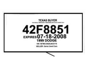 Texas Temporary Paper Id Fake Image Result for Texas Temporary Id Template