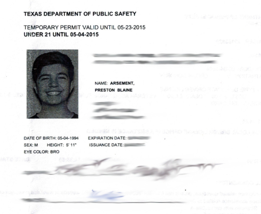 Texas Temporary Paper Id Fake Preston?☕️ On Twitter &quot;wooo I Am now Officially A Texan