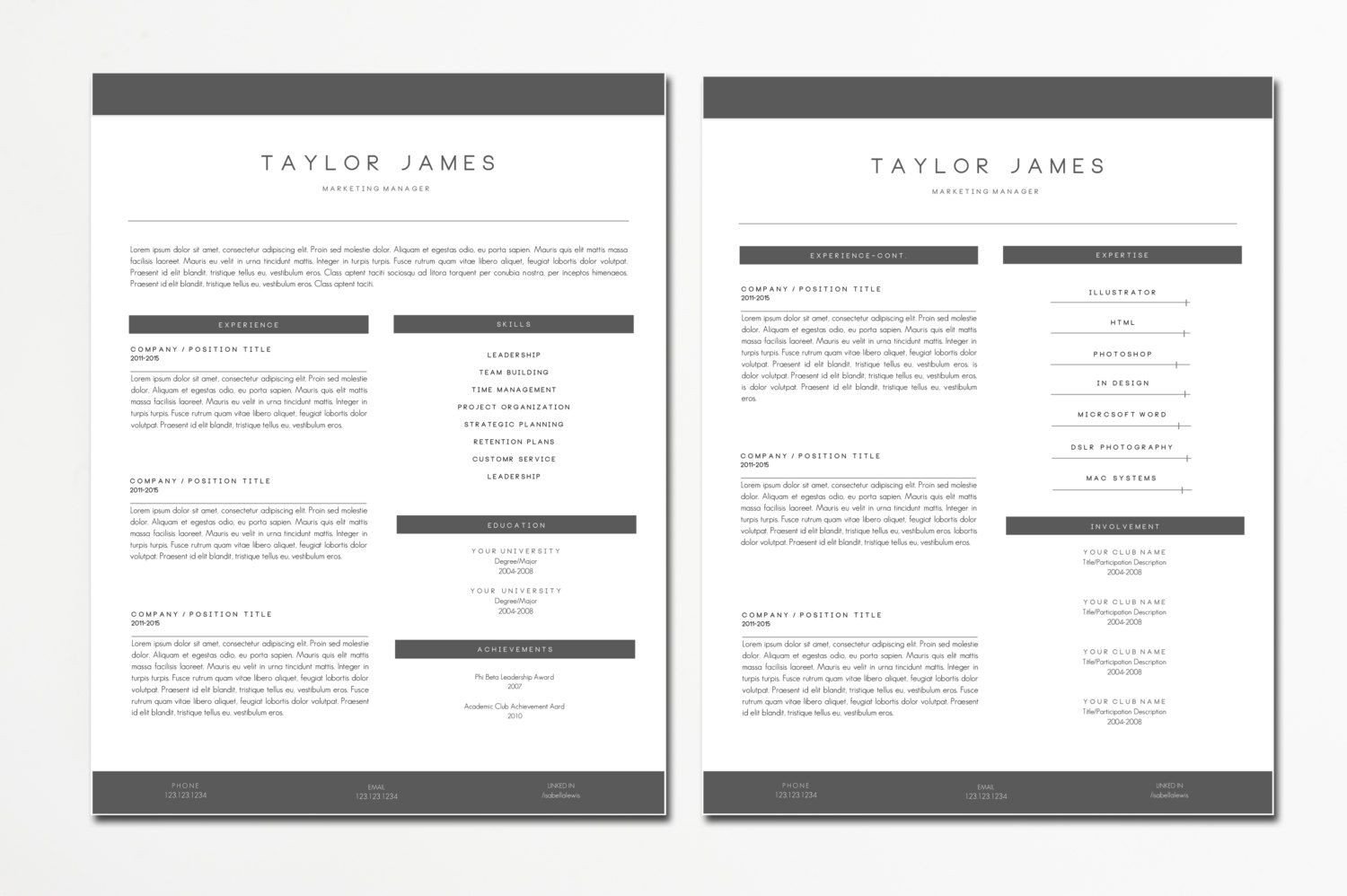Textedit Resume Template Resume Templates and Cv Templates for Microsoft Word