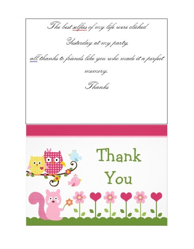 Thank You Postcard Template 30 Free Printable Thank You Card Templates Wedding