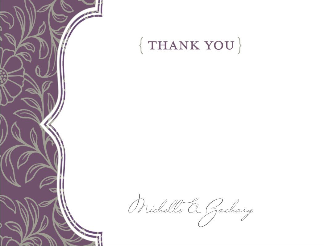Thank You Postcard Template Thank You Template