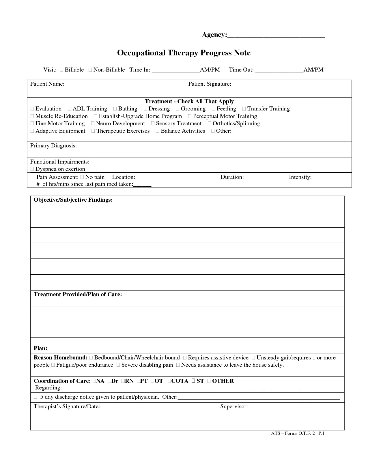 Therapist Progress Notes Template 10 Best Of Printable Progress Notes Activities