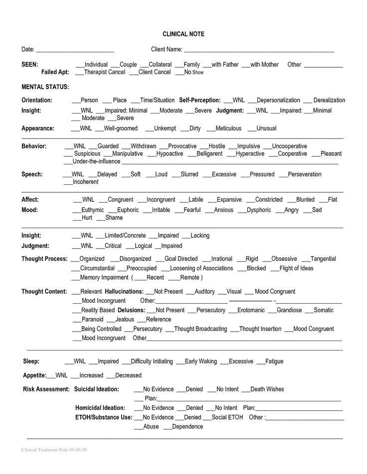 Therapist Progress Notes Template Psychotherapy Progress Notes Template Google Search